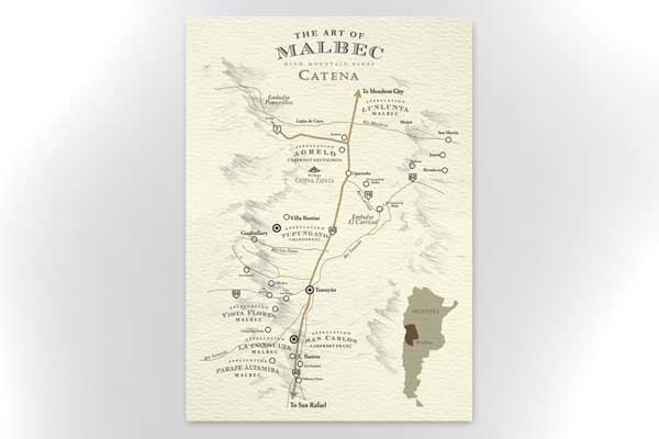 Catena Appellation - Map